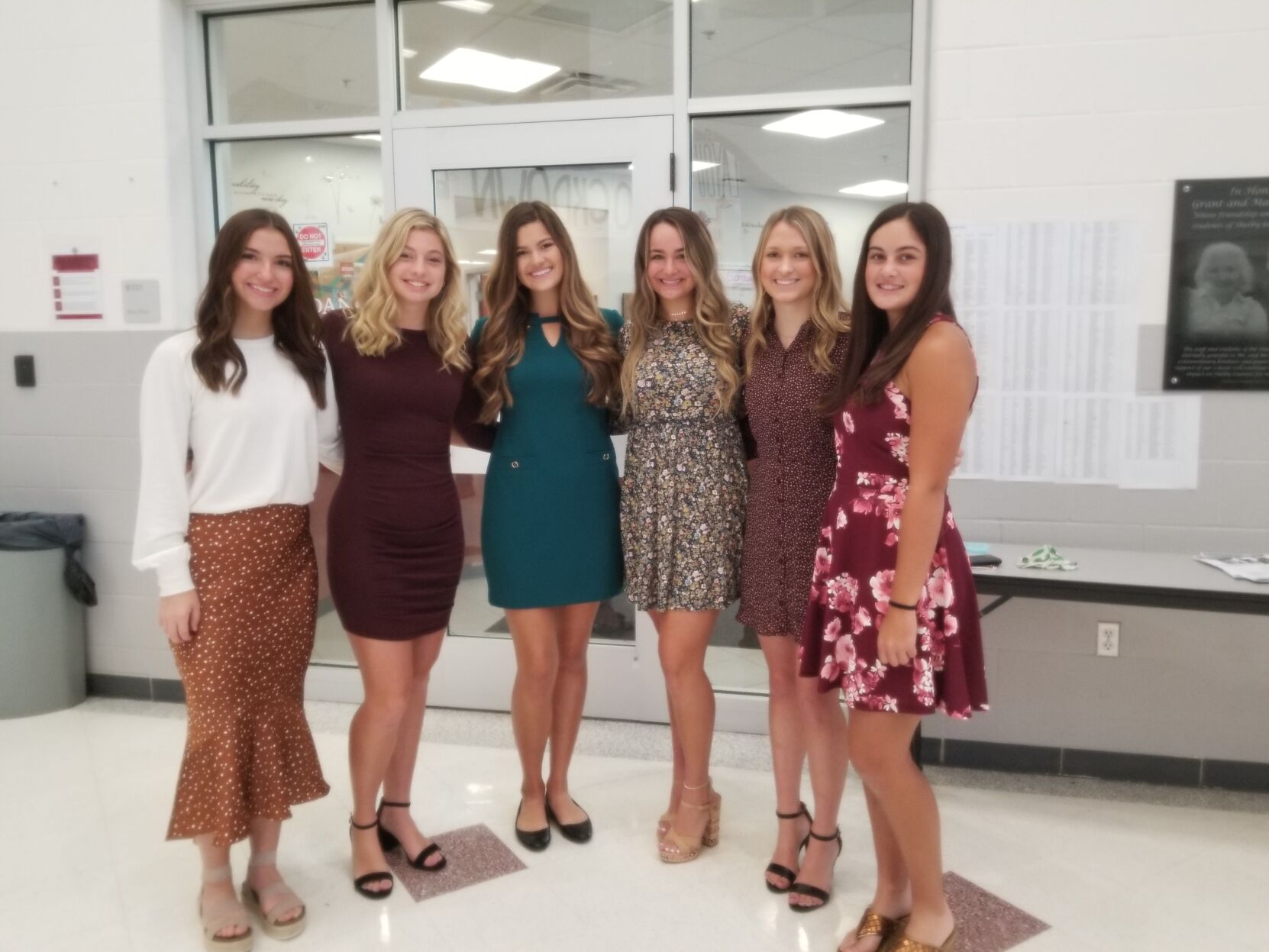 Homecoming queen candidates introduced in Shelby